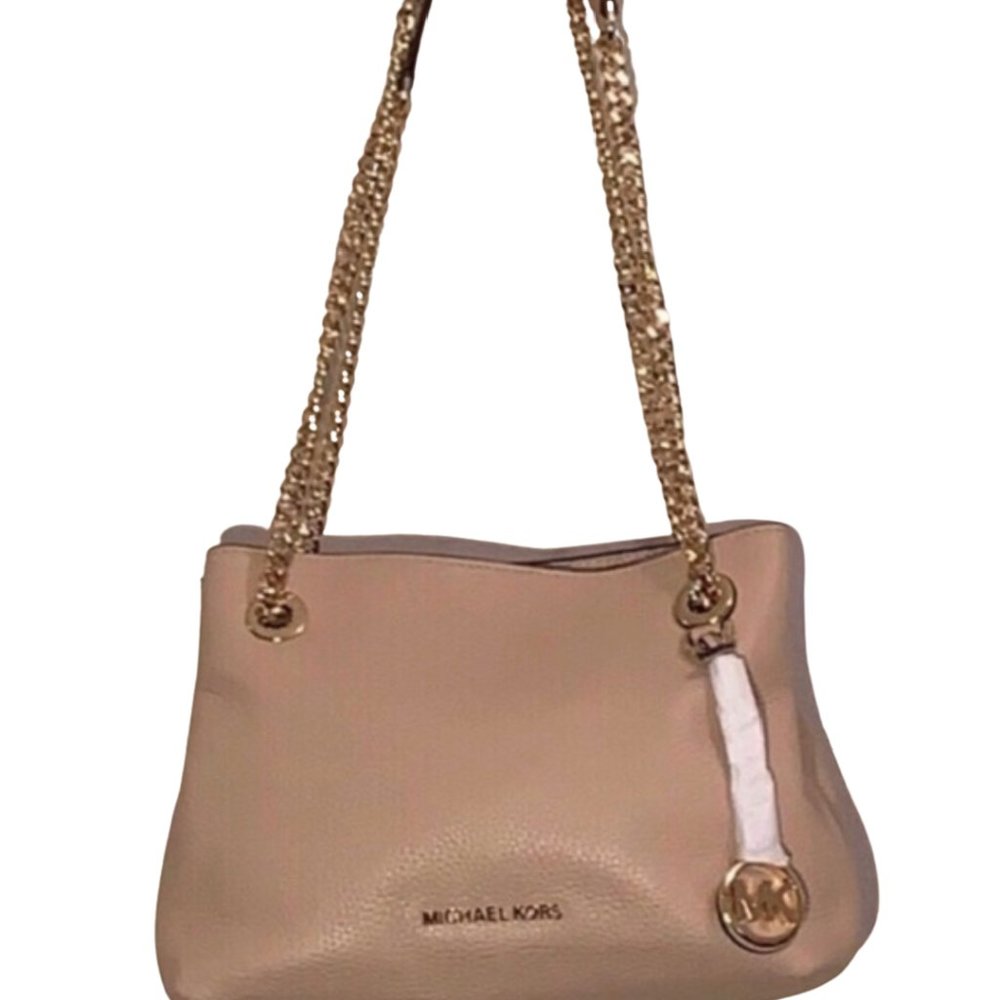 MK Jet Set Chain Oyster Shoulder Bag